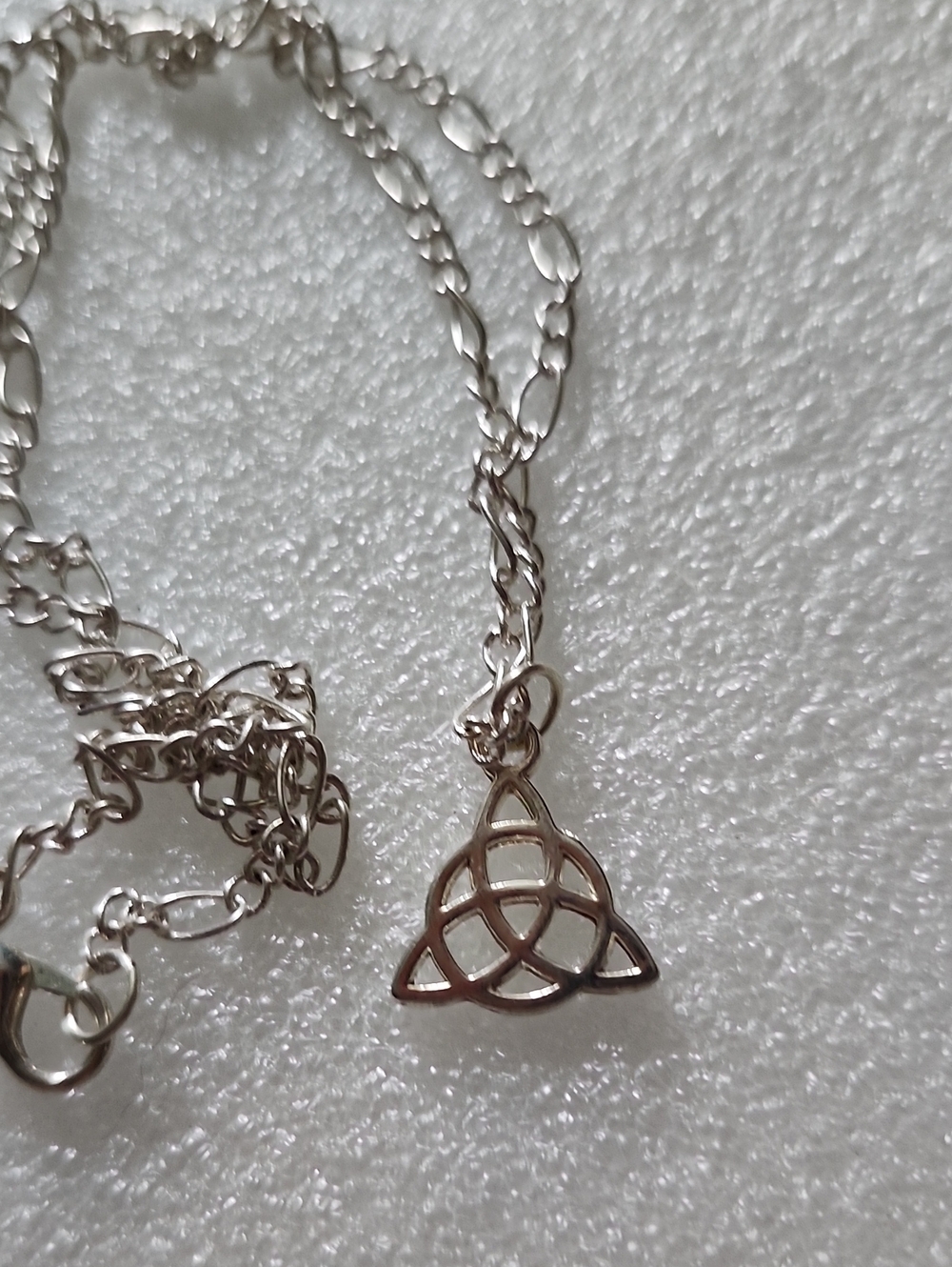 Hand Crafted Silver Celtic Trinity Knot Necklace - Women Jewelry Necklaces
